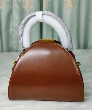 Stylish PU Vegan Leather Squeeze Drawstring Bag