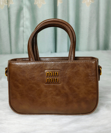 Korean Style High End Retro Leather Handbag