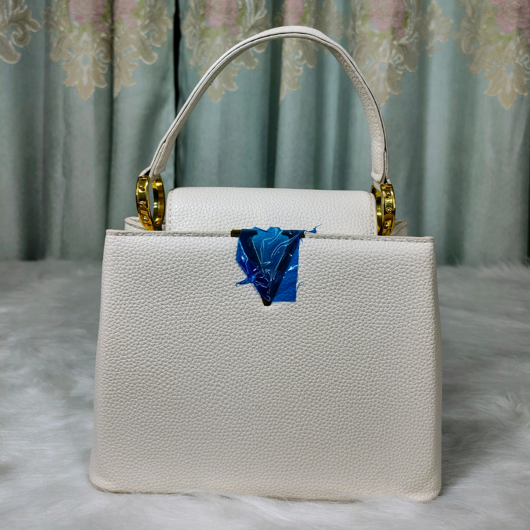 Luxury Cross Border Pebbled Leather Handbag